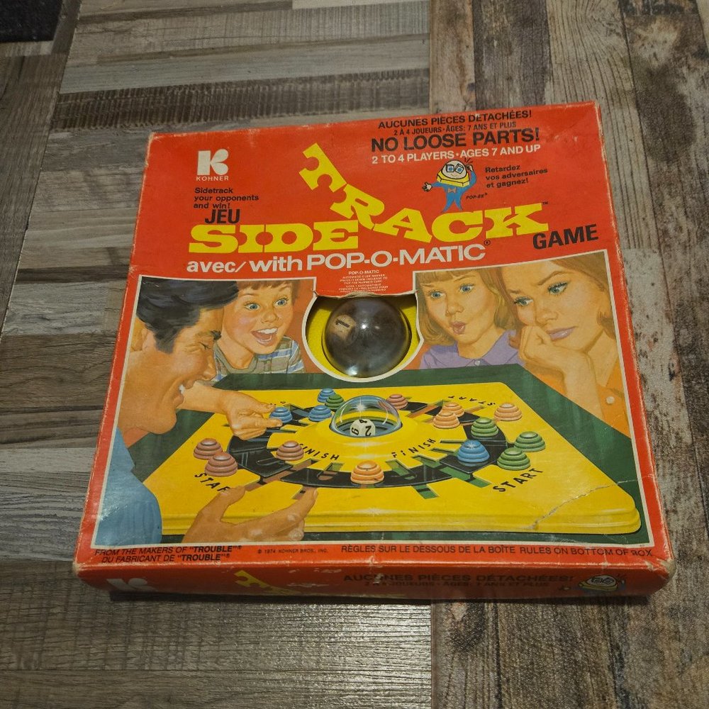 Sidetrack Vintage 1974 Game